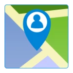 my location gps android application logo